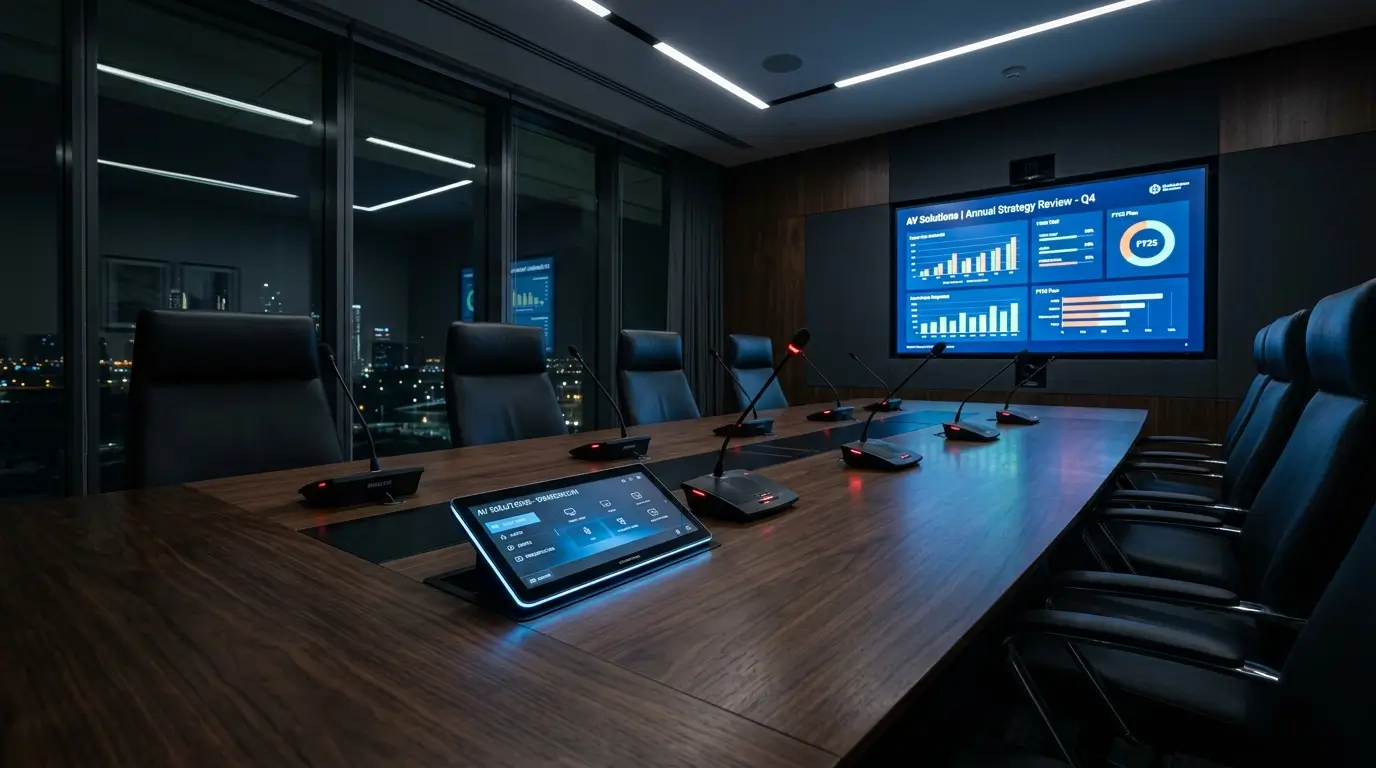 Background for AV Solutions